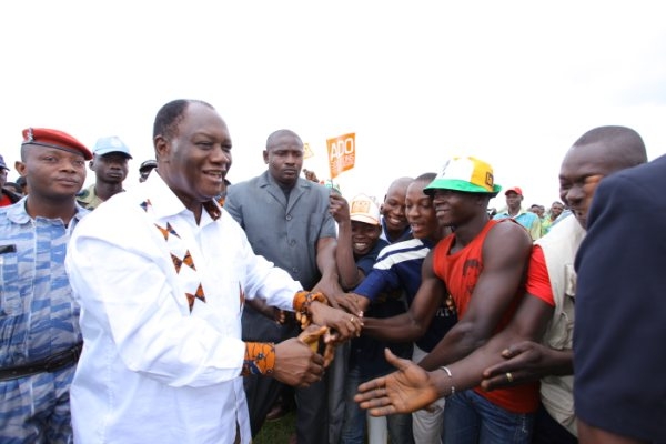 En meeting à Vavoua, hier : Alassane Dramane Ouattara (président du Rdr) aux populations : “Ne prenons pas le risque de continuer avec ce régime”